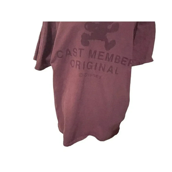 Vintage Disney Cast Member Original Brown T Shirt Size Large RARE - Picture 12 of 16